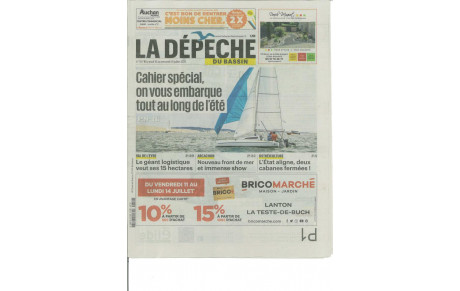 HOALEN II à l'honneur de la Dépêche du Bassin d'Arcachon